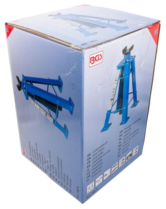 AXLE SUPPORT 4 LEGS | 3 T | 440 - 720 MM (74670)