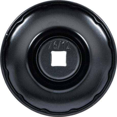 OIL FILTER WRENCH | 12-POINT | Ø 76 MM | FOR FIAT, MERCEDES-BENZ, RENAULT (1039-76-12)