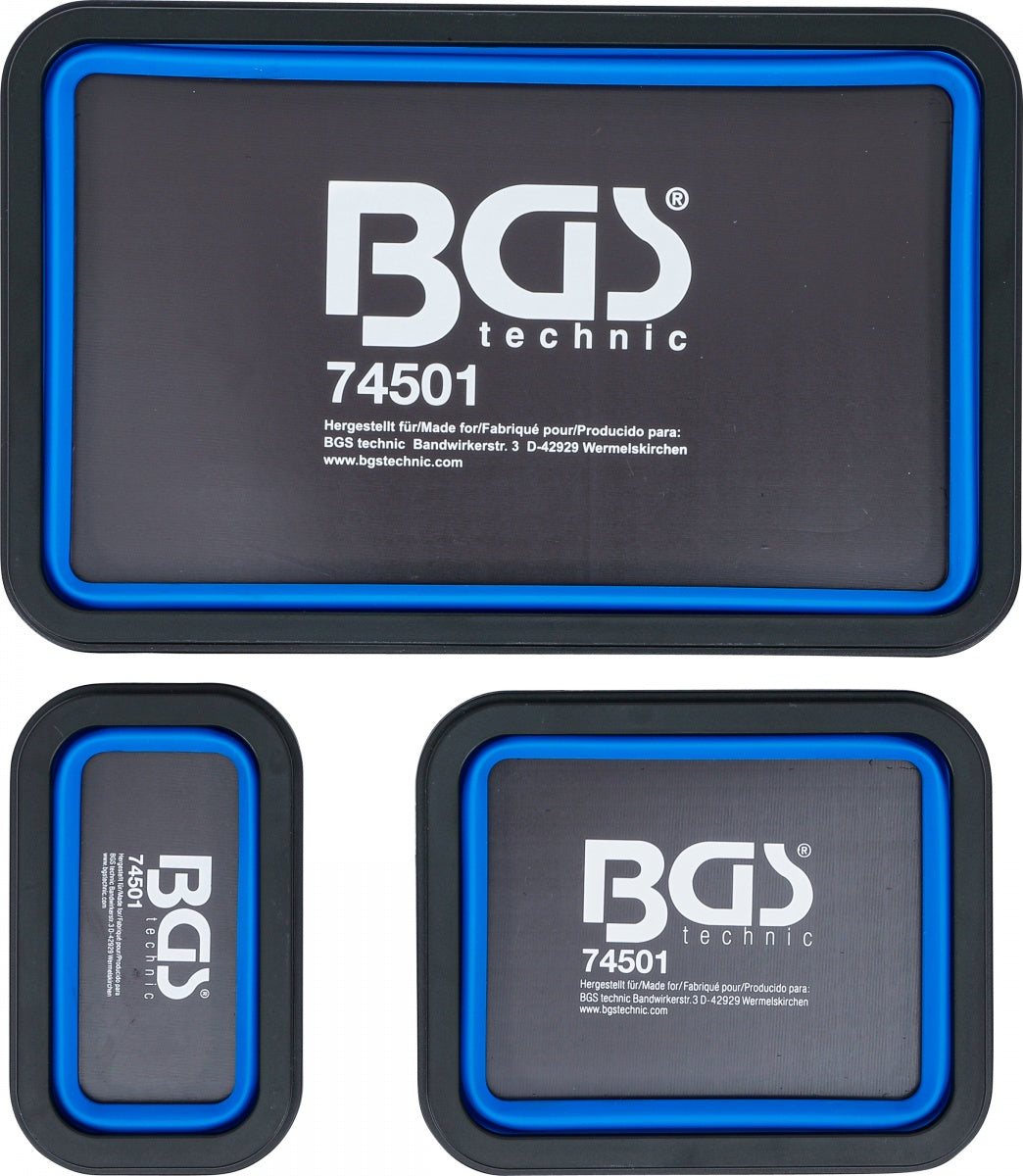 MAGNETIC SHELL SET | SILICONE | FOLDABLE | 3 PCS. (74501B)