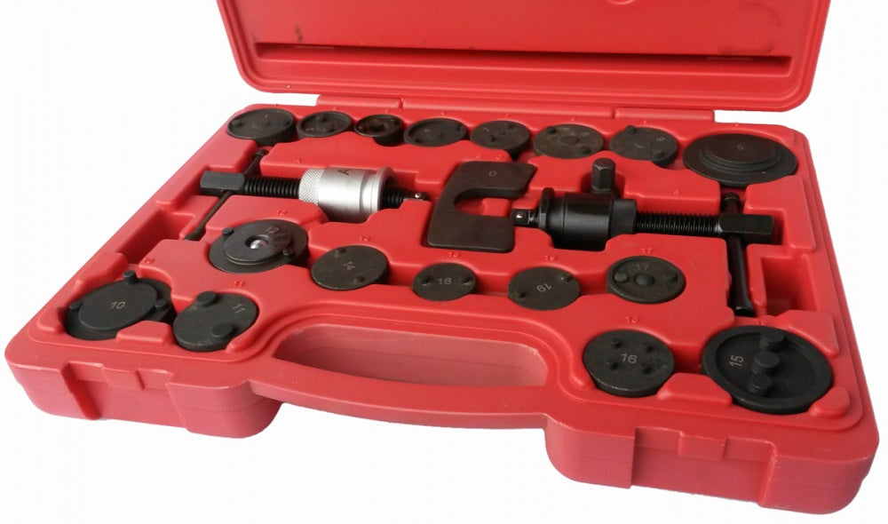 BRAKE CALIPER WIND BACK KIT WITH | LEFT AND RIGHT THREAD | 21 PCS. (FL1101)
