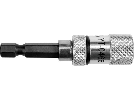 Magneettinen säädettävä ruuvikärkien pidike (Rajoitin) 6,3 mm (1/4") | 60 mm (YT-0466)