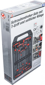 T-HANDLE L-TYPE WRENCH SET | INTERNAL HEXAGON | 2 - 10 MM | 9 PCS. (7882)