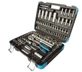 SOCKET SET | 6.3 MM (1/4") + 12.5 MM (1/2") | 108 PCS. (KR121108B)