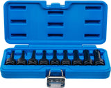 IMPACT BIT SOCKET SET | 12.5 MM (1/2") DRIVE | T-STAR (FOR TORX) T20 - T70 | 9 PCS. (5480)