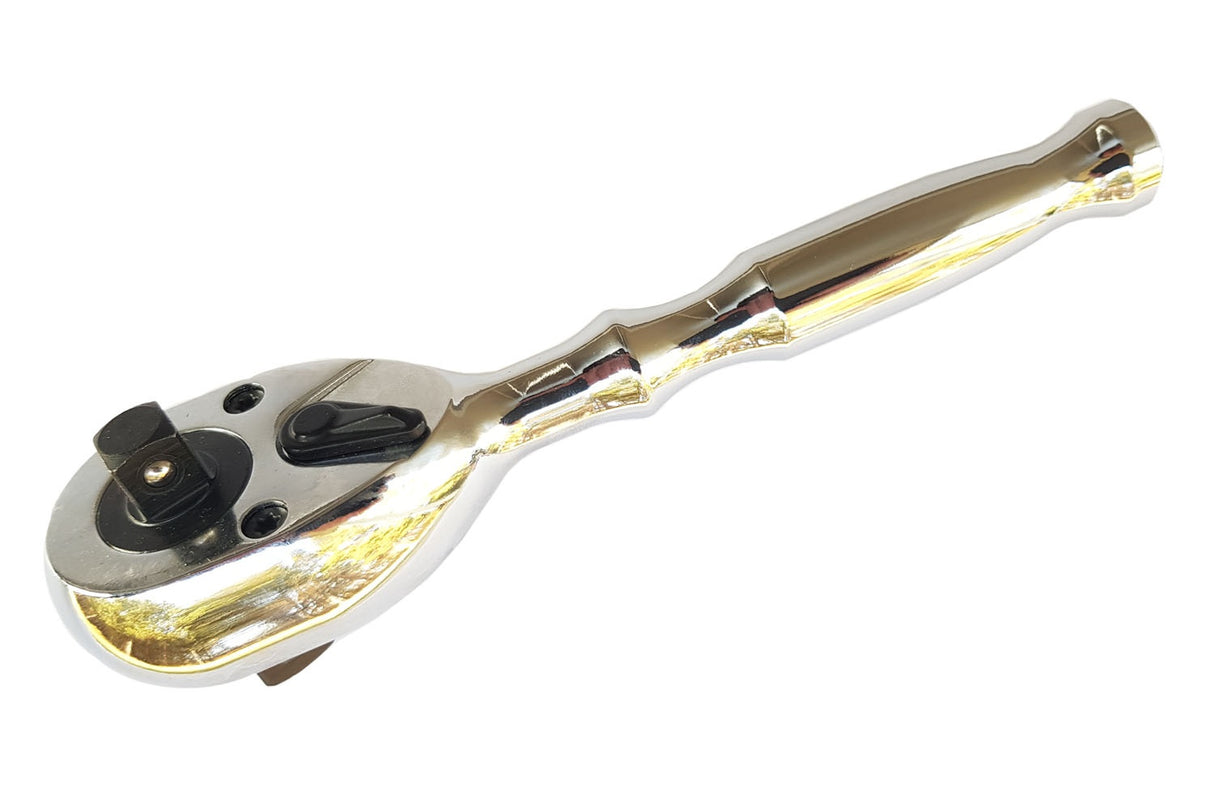 DOUBLE-SIDED RATCHET FOR SOCKETS | FINE TEETH | POLISHED | 12.5 MM (1/2") / 10 MM (3/8") (SA1238)