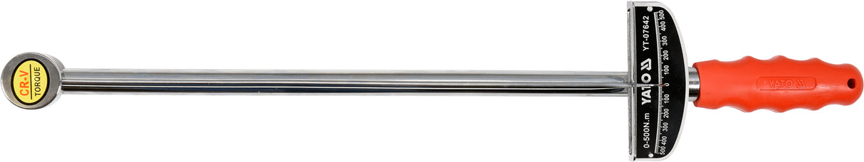 BEAM TORQUE WRENCH 3/4" 0-500NM (YT-07642)