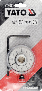 TORQUE ANGLE GAUGE 1/2" (YT-0593)