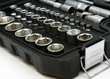 TOOL SET | 6.3 MM (1/4") + 12.5 MM (1/2") | 108 PCS. (BK-108-01)