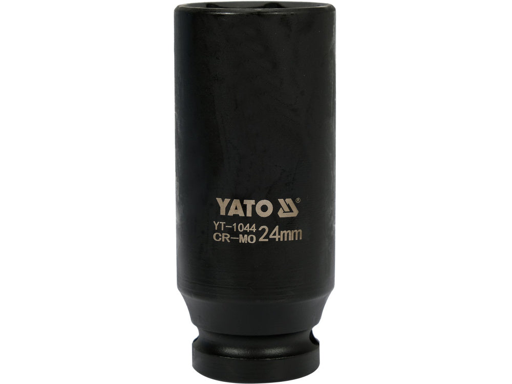 IMPACT SOCKET DEEP 1/2"X24MM (YT-1044)