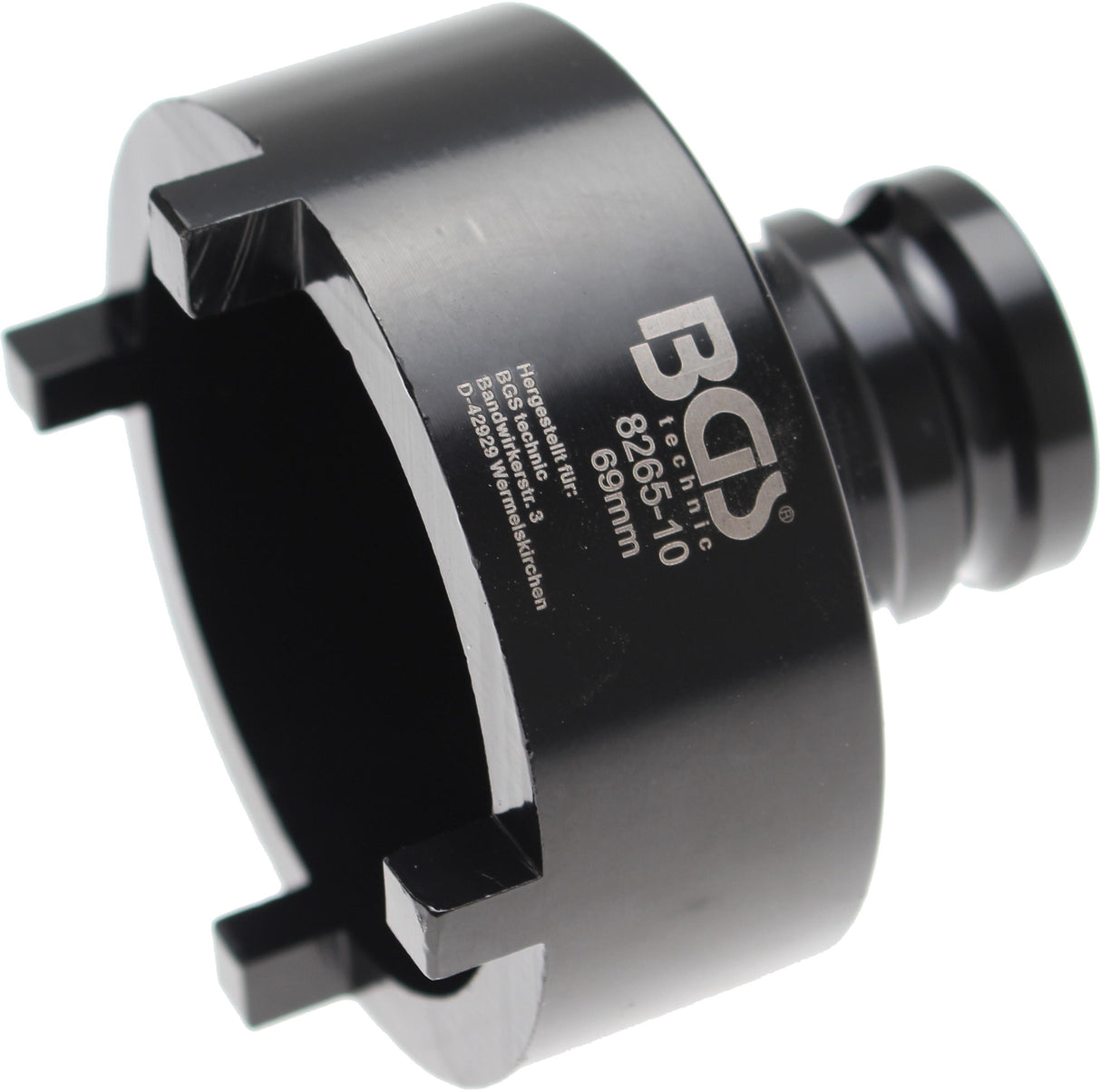 GROOVE NUT SOCKET | EXTERNAL TOOTH | 69 MM | KM8 (8265-10)