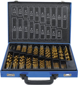 TWIST DRILL SET | HSS | TITANIUM NITRATED | 1 - 10 MM | 170 PCS. (1994)