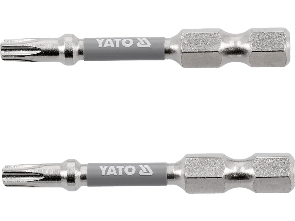 SCREWDRIVER BITS 1/4 50MM T20 2 PCS NI (YT-78033)