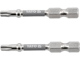 SCREWDRIVER BITS 1/4 50MM T20 2 PCS NI (YT-78033)