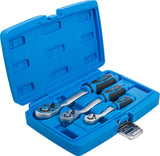 REVERSIBLE RATCHET SET | FINE TOOTH | 6.3 MM (1/4") - 10 MM (3/8") - 12.5 MM (1/2") | 3 PCS. (621)