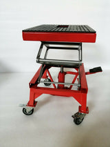 MOTORCYCLE JACK | WITH WHEELS | 300 LBS (JC-2)
