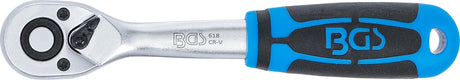 REVERSIBLE RATCHET | FINE TOOTH | 6.3 MM (1/4") (618)