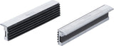BENCH VICE JAW PROTECTORS | ALUMINIUM | 125 MM | 2 PCS. (3044)