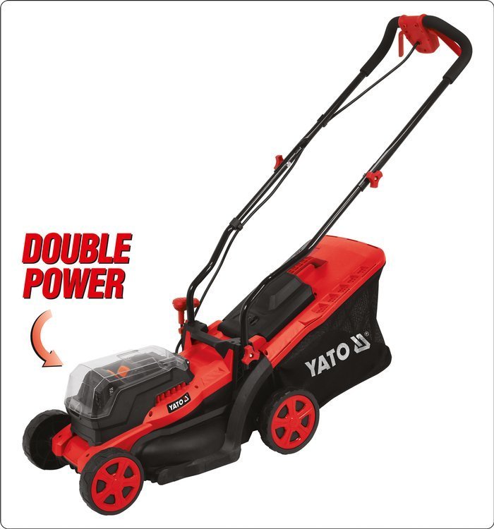 LAWN MOWER 36V 34CM - 2X 2AH (YT-85220)