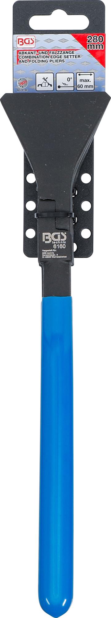 COMBINATION EDGE SETTER AND FOLDING PLIERS | STRAIGHT | 280 MM (6160)