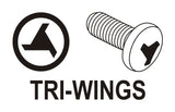 SCREWDRIVER BITS -TRIWING NR0;NR1 L100MM (YT-0493)