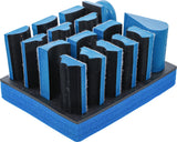 HOOK AND LOOP SANDING BLOCK SET | 16 PCS. (74365)
