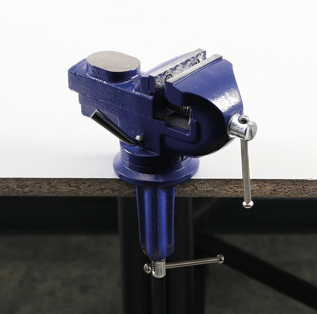TABLE BENCH VICE | WITH ANVIL | JAWS 60 MM (3056)