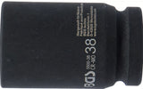 IMPACT SOCKET HEXAGON, DEEP | 25 MM (1") DRIVE | 38 MM (5500-38)