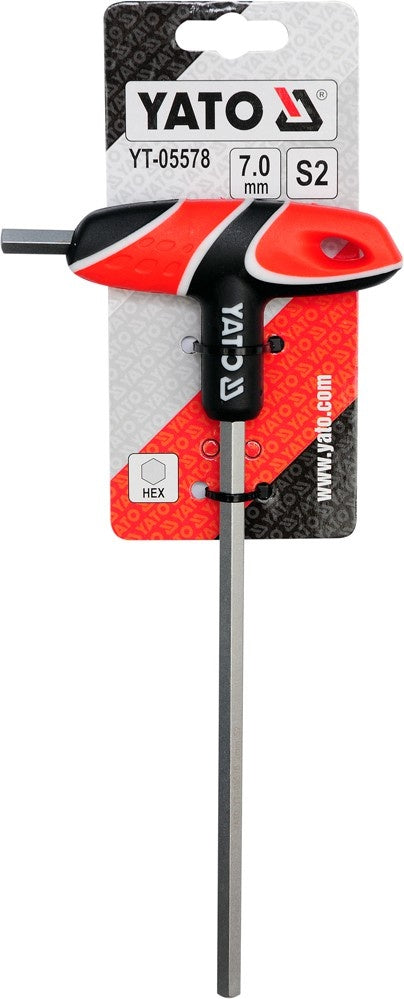 T-HANDLE HEX KEY 7MM (YT-05578)