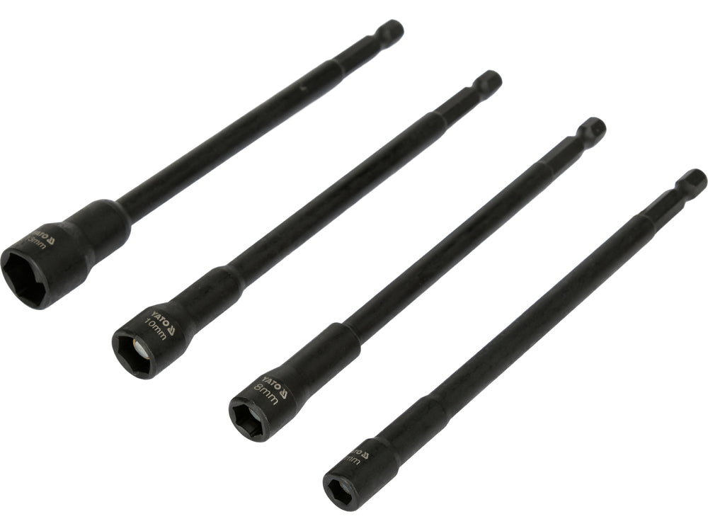 NUT SETTER SET 1/4" 150MM 4PCS (YT-04642)