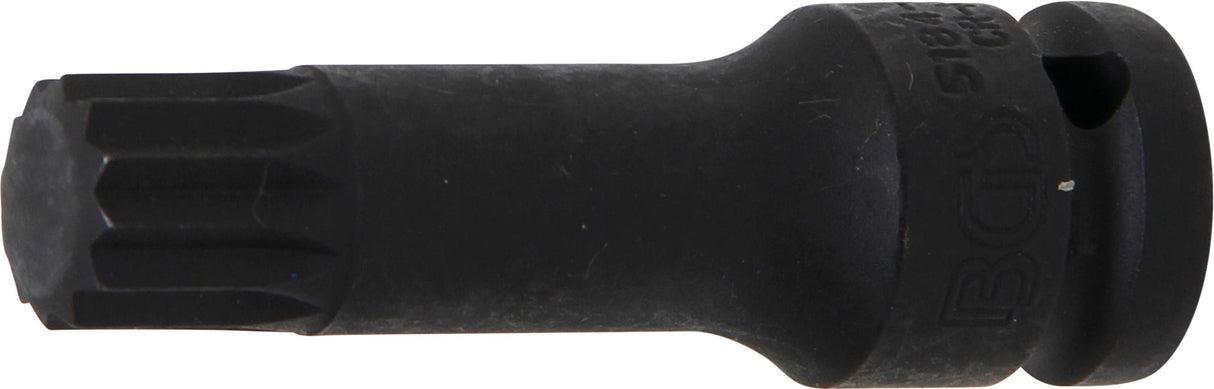IMPACT BIT SOCKET | LENGTH 78 MM | 12.5 MM (1/2") DRIVE | SPLINE (FOR XZN) | M18 (5184-M18)