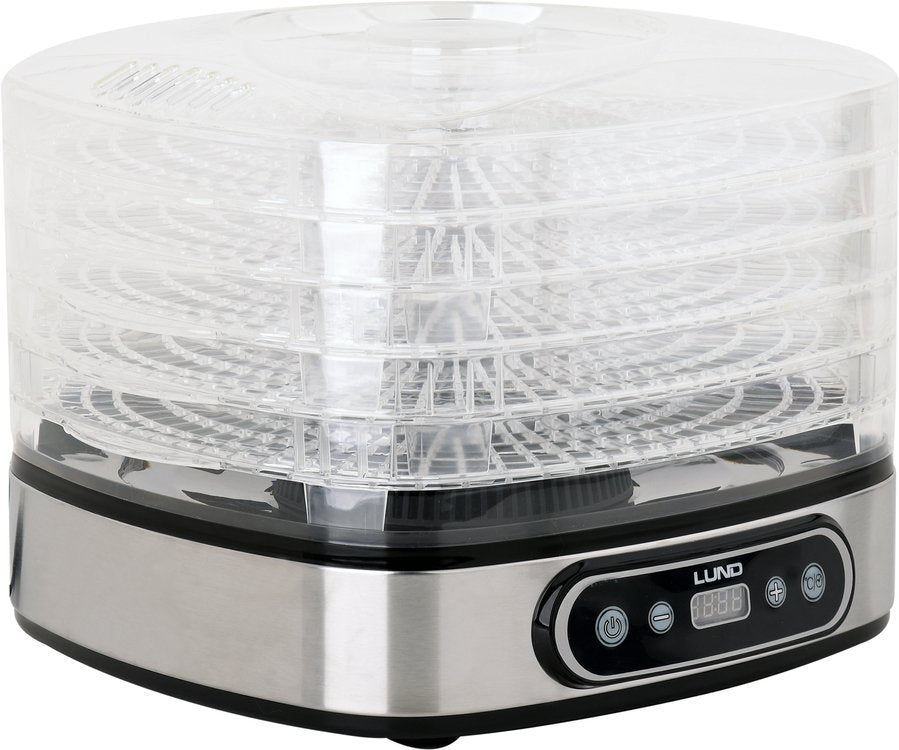 FOOD DEHYDRATOR 5 TRAYS 420-500W TIMER (68271)