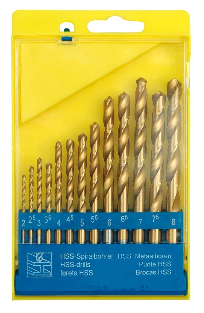 TWIST DRILL SET TYTAN 2-8MM / 13PCS (22310)