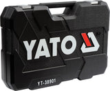 SOCKET SET 1/4", 1/2" 122PCS (YT-38901)