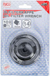 OIL FILTER WRENCH | 14-POINT | Ø 76 MM | FOR VW, PORSCHE, MERCEDES-BENZ, BMW, AUDI, OPEL / VAUXHALL (1046)