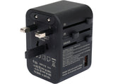 TRAVEL ADAPTER UNIV. USB, USB-C 65W (YT-81303)