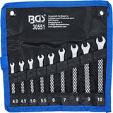 COMBINATION SPANNER SET | 4 - 10 MM | 9 PCS. (30551)