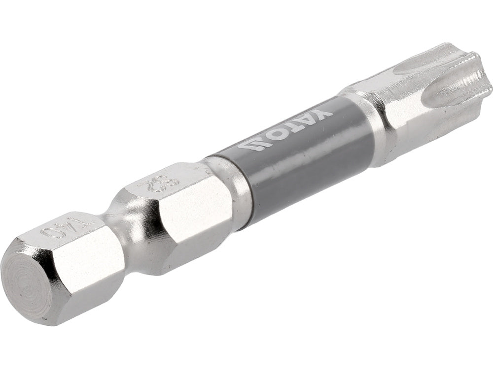SCREWDRIVER BITS 1/4 50MM T40 2 PCS NI (YT-78036)