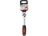 STRAIGHT RATCHET HANDLE 1/4" 90T (YT-03241)
