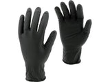DISPOSABLE NITRILE GLOVES WITH DIAMOND TEXTURE | 50 PCS | SIZE XL (10) (YT-74743)
