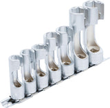 SPECIAL SOCKET SET, SLOTTED | 10 MM (3/8") DRIVE | 10 - 19 MM | 7 PCS. (1105)