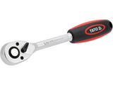 STRAIGHT RATCHET HANDLE 1/2" 90T (YT-03243)