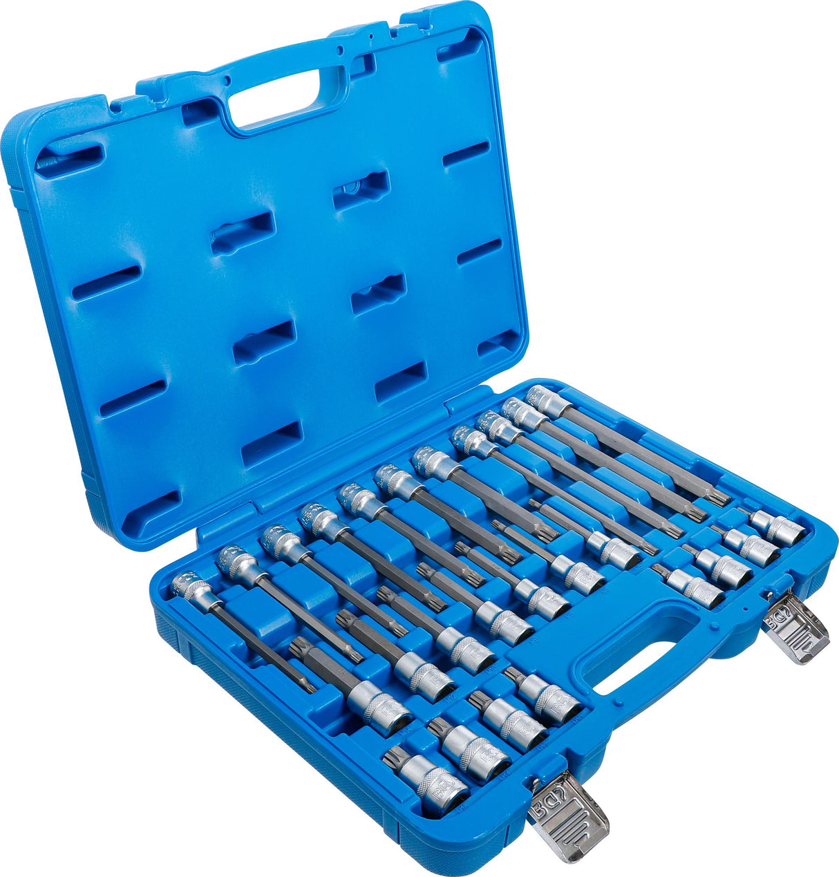 BIT SOCKET SET | 12.5 MM (1/2") DRIVE | SPLINE (FOR XZN) M4 - M16 | 26 PCS. (5180)