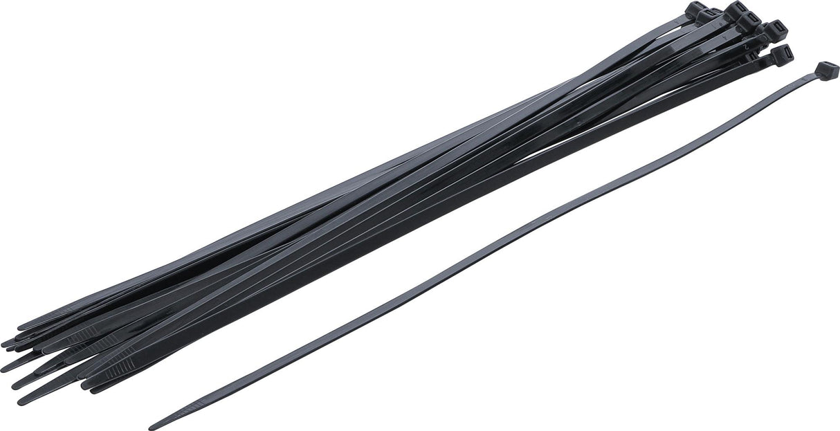CABLE TIE ASSORTMENT | BLACK | 7.6 X 500 MM | 20 PCS. (80879)