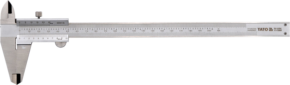 VERNIER CALIPER /SS STEEL/0-200MM/0.02MM (YT-72003)