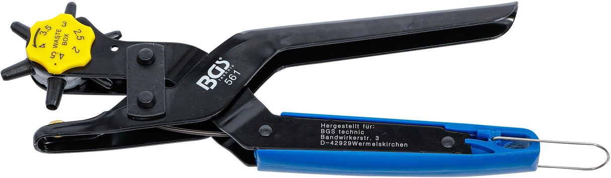 REVOLVING PUNCH PLIERS WITH LEVER TRANSMISSION (561)