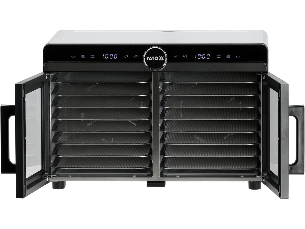 FOOD DEHYDRATOR: MUSHROOMS / BERRIES / FRUIT ETC. | 16 TRAYS | 1400W (YG-16000)