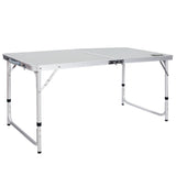 FOLDABLE TABLE / COUNTER | ALUMINUM | ADJUSTABLE HEIGHT (LC01)