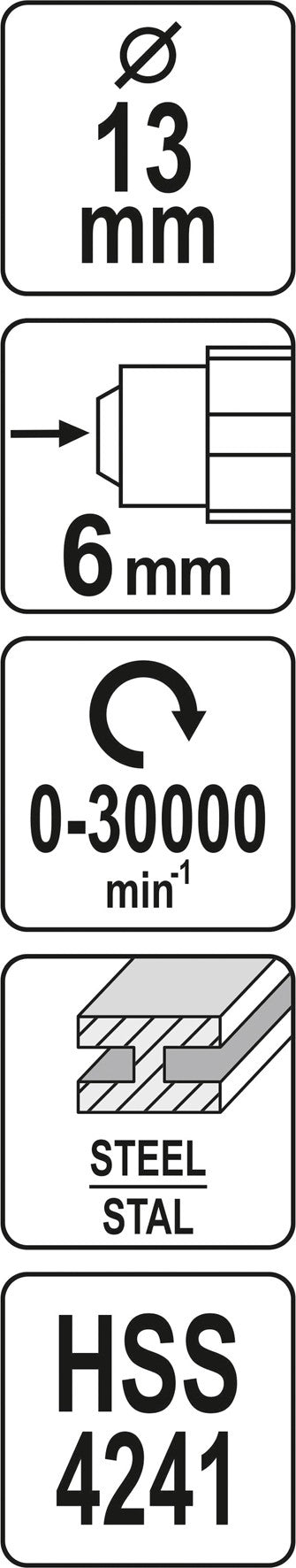 CONCAVE ROTARY FILE HSS (YT-61717)