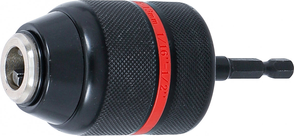 QUICK ACTION CHUCK | METAL VERSION | 6.3 MM (1/4") DRIVE X 20 UNF | 1.5 - 13 MM (74470)