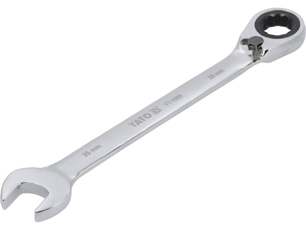 RATCHET COMBINATION WRENCH 26MM (YT-1669)